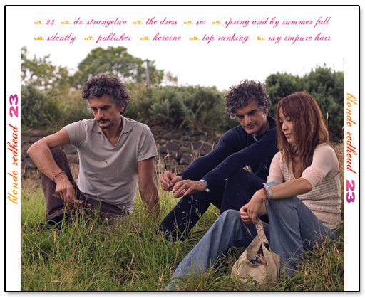 Blonde Redhead 23 Back CD Cover